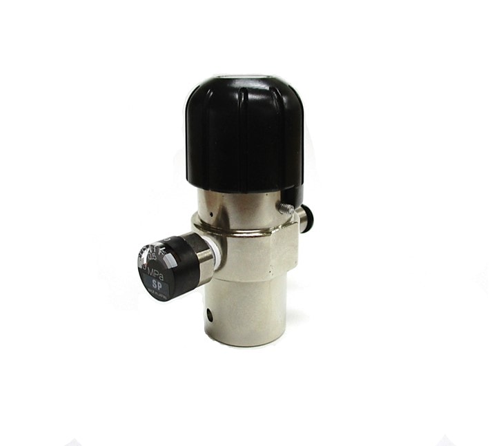 サンプロジェクト 圧力調整器 グリーンガス メーター付レギュレーターセット SP-12500