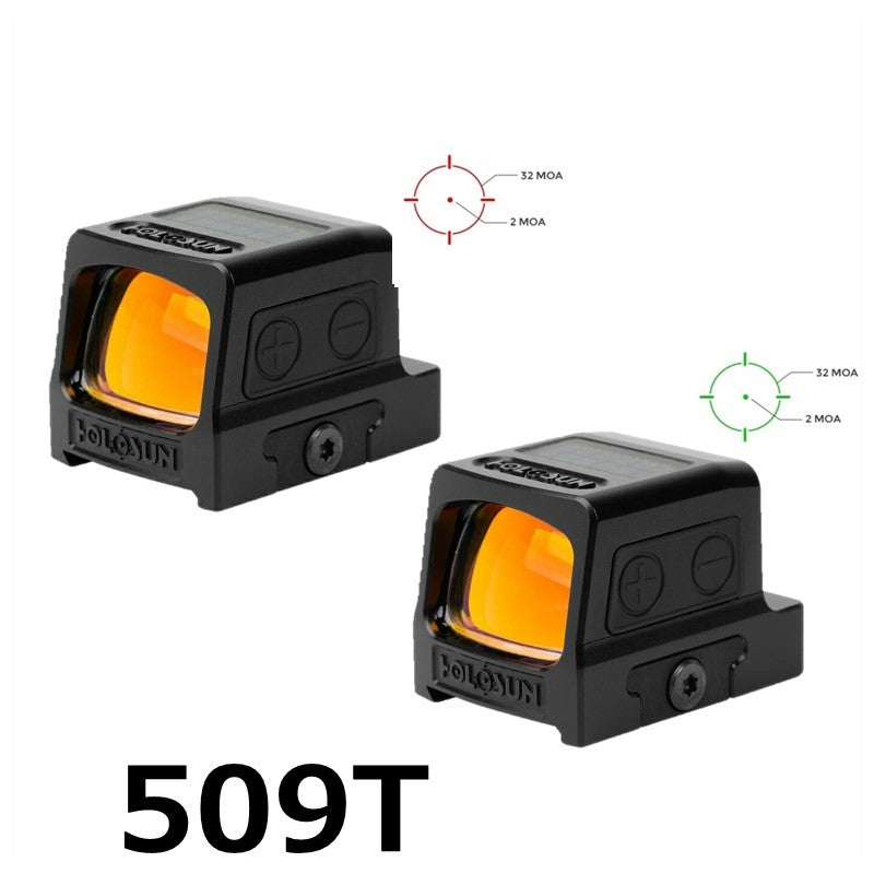 HOLOSUN 509T エンクローズドリフレックス サークルドットサイト ソーラーモデル