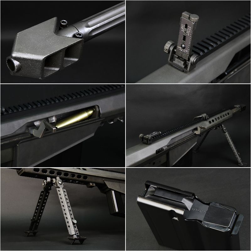 【数量限定特別価格】SOCOM GEAR Barrett バレット 正規ライセンス M107スナイパー Co2仕様 GBB ガスブローバック ※大型配送商品