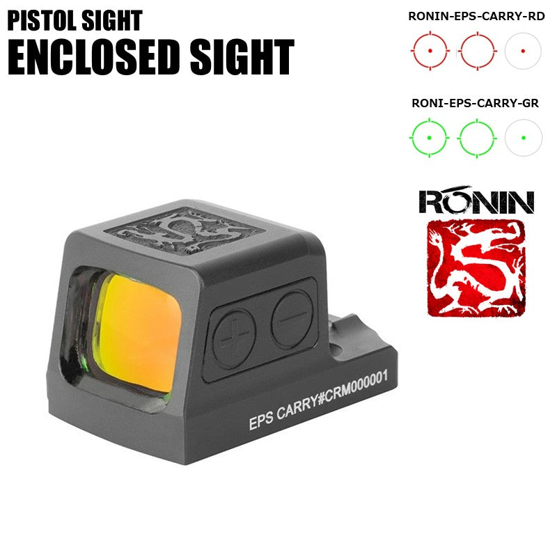 HOLOSUN RONIN EPS CARRY オープンリフレックス フェイルセーフ サークル ドットサイト