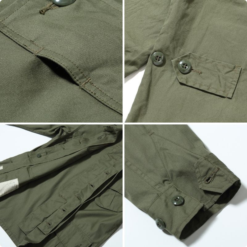 BUZZ RICKSON'S バズリクソンズ COMBAT TROPICAL メンズ コート ミリタリージャケット オリーブ BR12247-1490LV