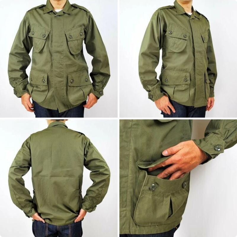 BUZZ RICKSON'S バズリクソンズ COMBAT TROPICAL メンズ コート ミリタリージャケット オリーブ BR12247-1490LV
