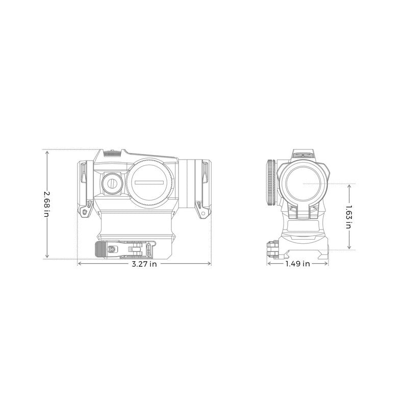 HOLOSUN 515GM マイクロ サークルドットサイト