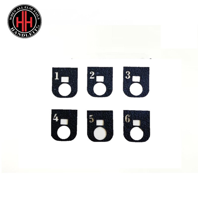 HandleitGrips ガングリップ エンハンスメント キット SIG SAUER P320 22RD NUMBERED BASE PLATE