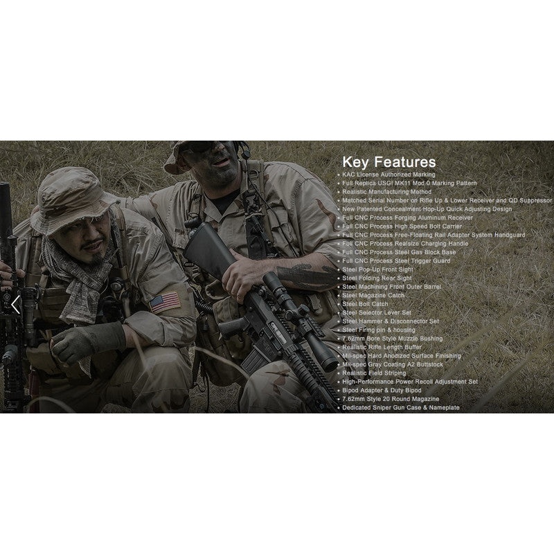 VFC KAC MK11 MOD0 GBBR ガスブロ―バック DX Ver. BK 正規日本版