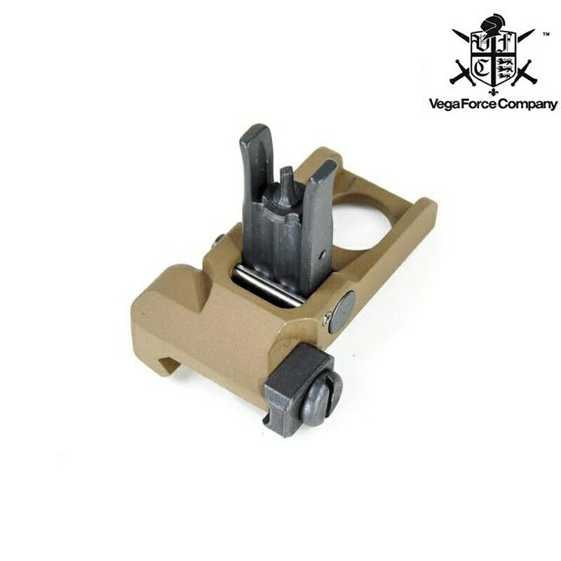 VFC Knightsタイプ フリップアップ フロントサイト TAN