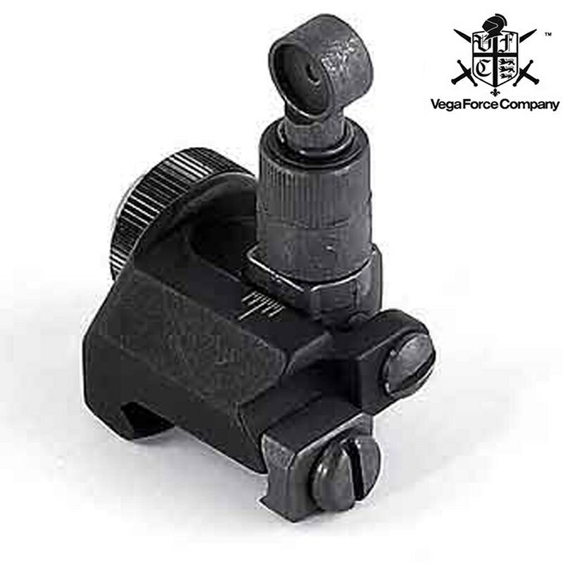 VFC Knightsタイプ 600M フリップアップ リアサイト BK