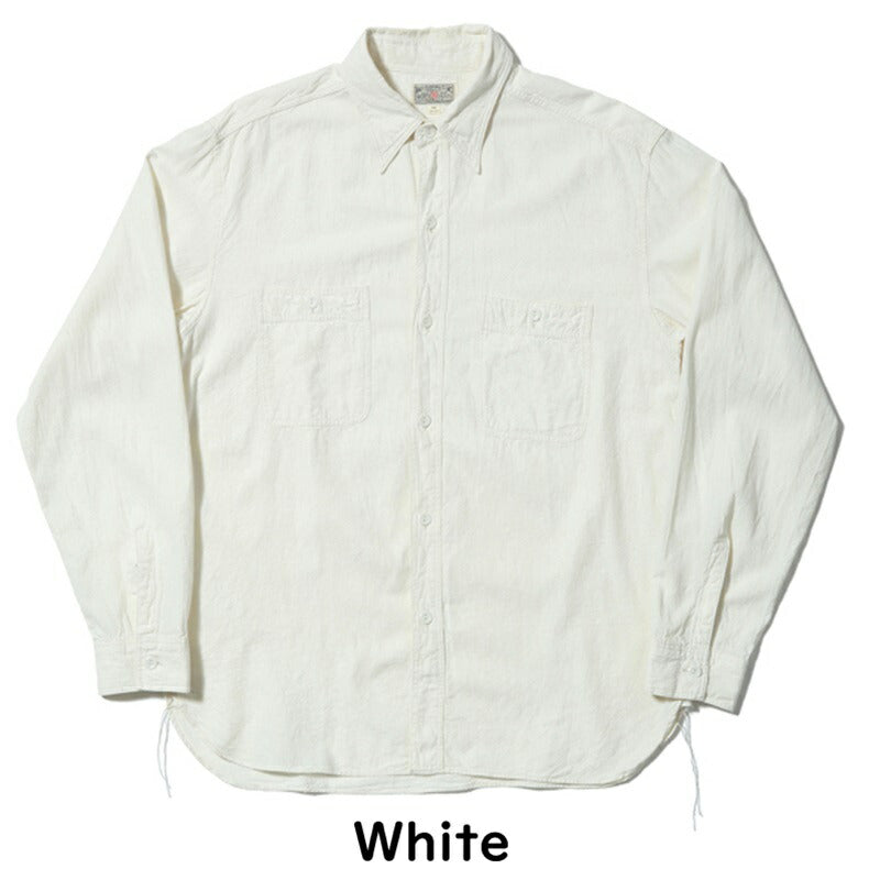 BUZZ RICKSON'S バズリクソンズ CHAMBRAY WORK SHIRTS 定番 ブルー シャンブレー ワークシャツ