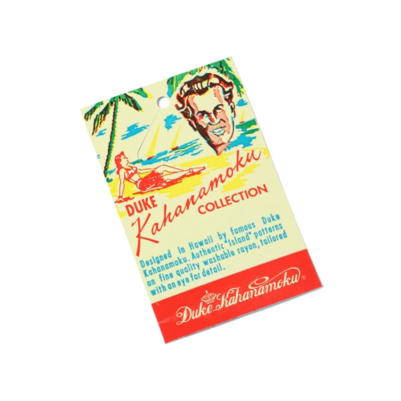 DUKE KAHANAMOKU 定番 半袖 ハワイアン アロハシャツ SPECIAL EDITION “DUKE'S PINEAPPLE” (SHORT SLEEVE) DK36201