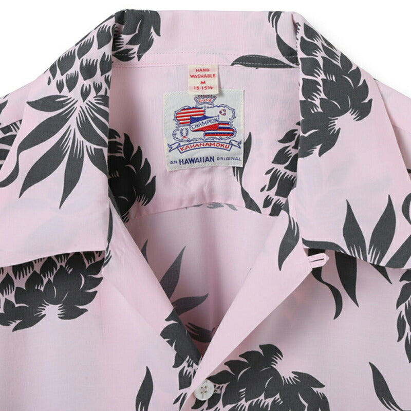 DUKE KAHANAMOKU 定番 半袖 ハワイアン アロハシャツ SPECIAL EDITION “DUKE'S PINEAPPLE” (SHORT SLEEVE) DK36201