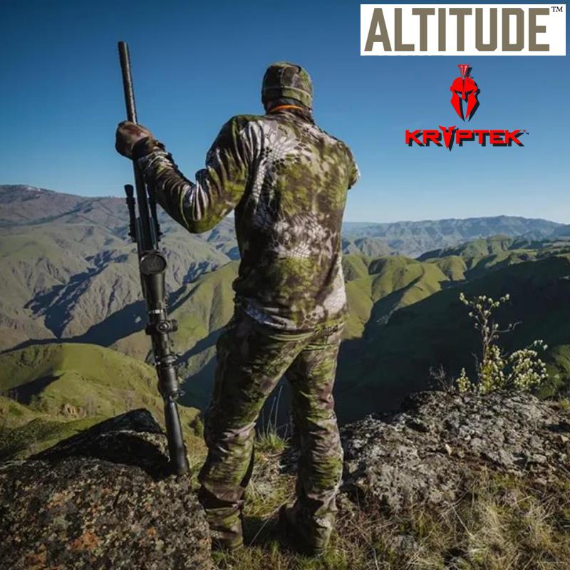 Kryptek クリプテック 正規品 TORA 1/4 ZIP 長袖 Tシャツ アルティチュード Altitude Camo