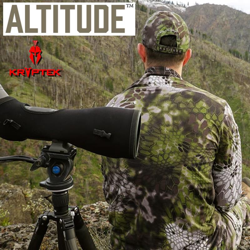 Kryptek クリプテック 正規品 TORA 1/4 ZIP 長袖 Tシャツ アルティチュード Altitude Camo