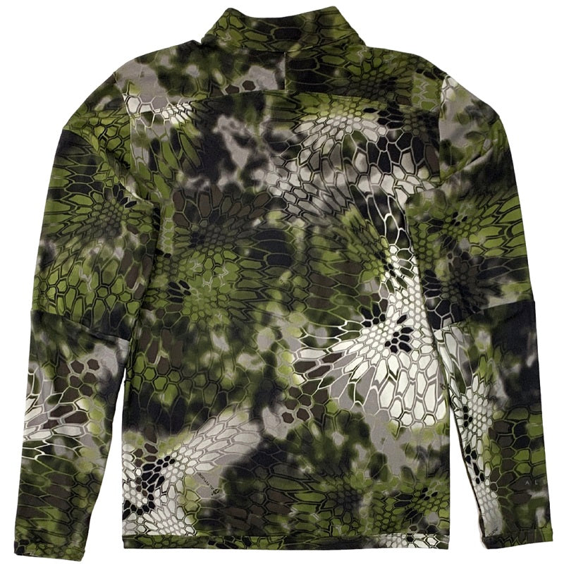 Kryptek クリプテック 正規品 TORA 1/4 ZIP 長袖 Tシャツ アルティチュード Altitude Camo