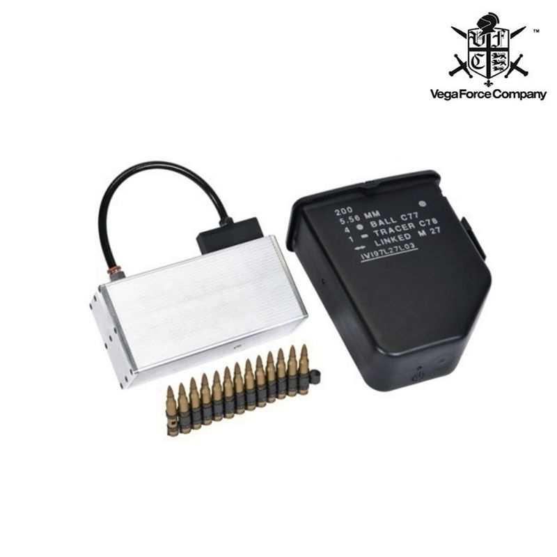 VFC FN M249 MINIMI Light Machine Gun ミニミ軽機関銃 Ammo Box型ガスタンクセット