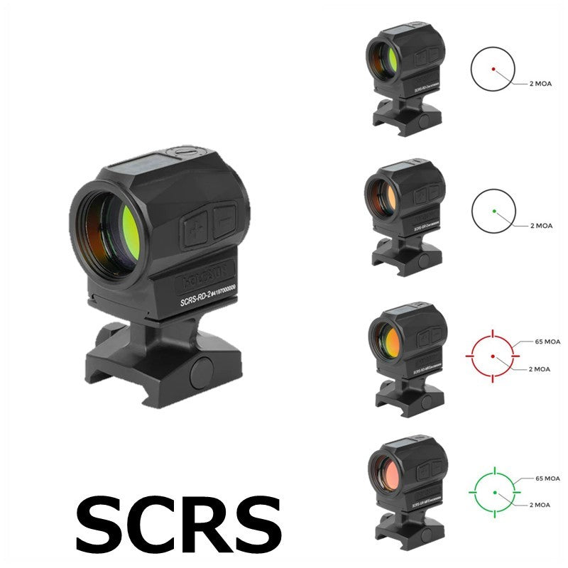 HOLOSUN SCRS ソーラーチャージング ライフルドットサイト