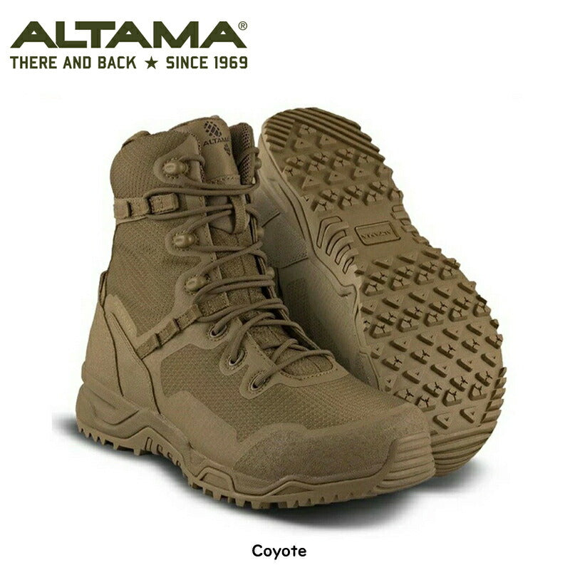 ALTAMA アルタマ Raptor 8inch Safety Toe スチールつま先カバー仕様 タクティカル ブーツ