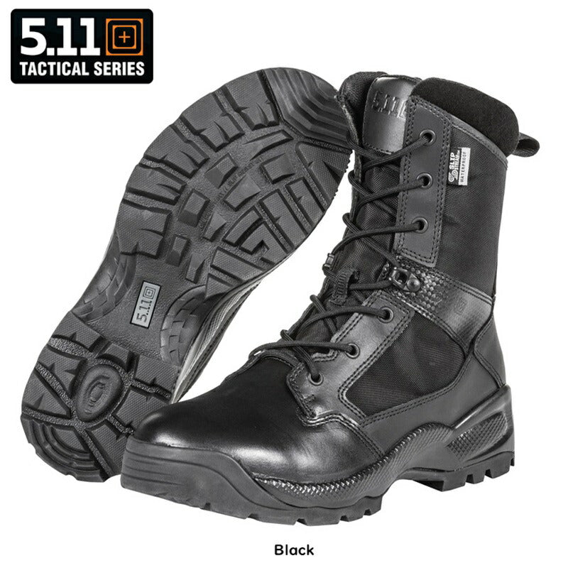 5.11 ATAC 2.0 8" STORM サイドジッパー タクティカル ブーツ 12392