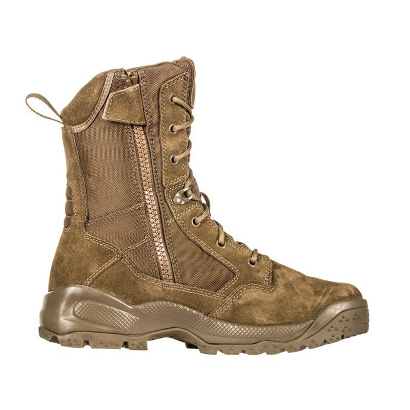 5.11 ATAC 2.0 8" DESERT サイドジッパー タクティカル ブーツ 12393