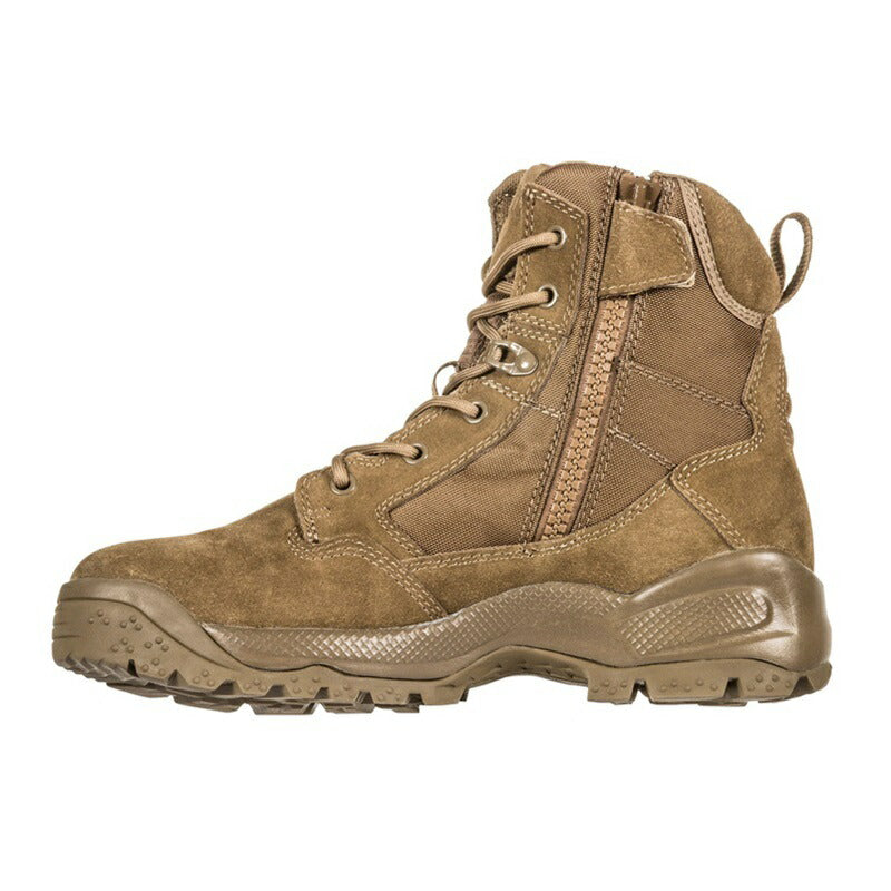 5.11 ATAC 2.0 6" SZ DESERT サイドジッパー タクティカル ブーツ 12395