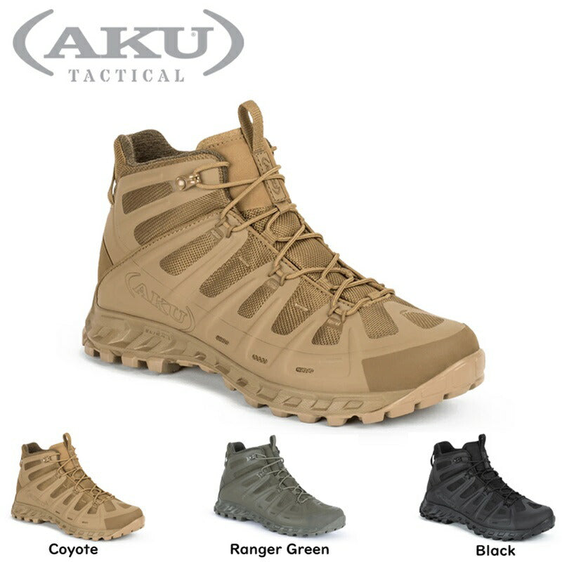 AKU Tactical ミリタリー ブーツ SELVATICA TC MID GTX