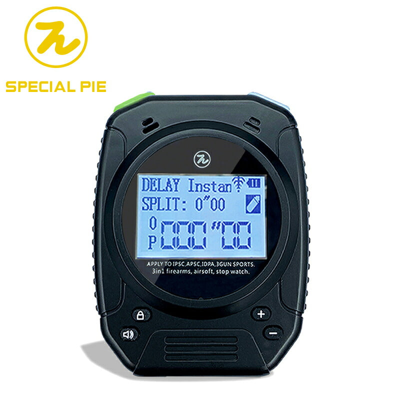 Special Pie プロ競技 スピードシューティング Bluetooth ショットタイマー スタンダード版 M1A2-F-Black