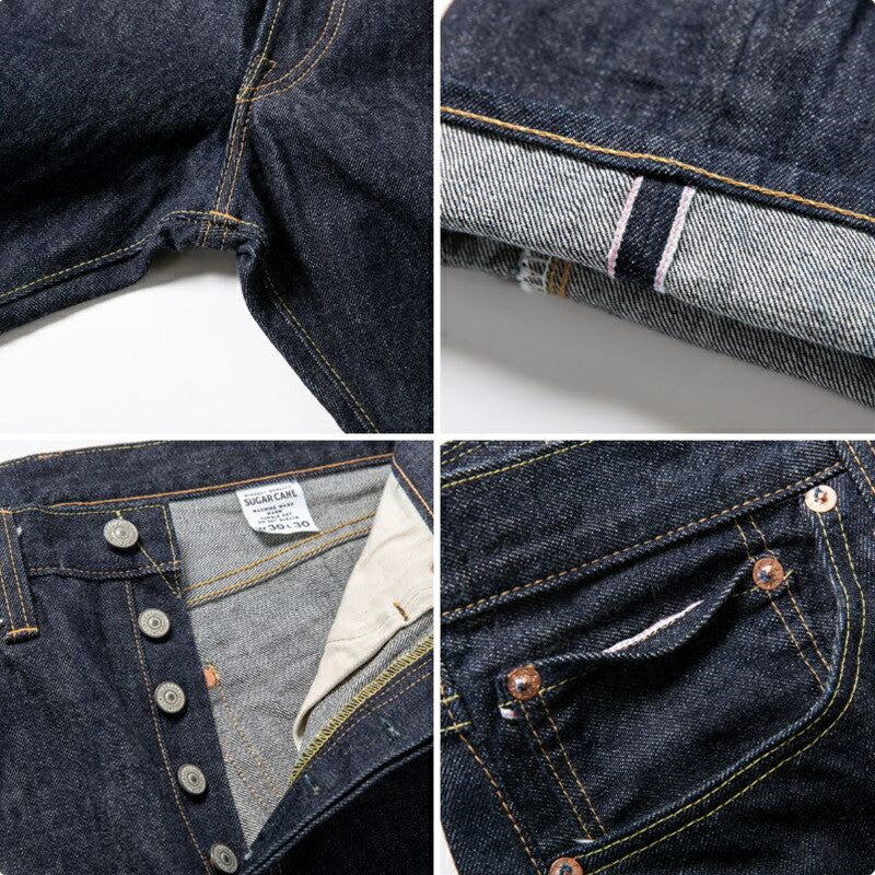 SUGAR CANE シュガーケーン 14.25oz. DENIM 2021 MODEL SLIM TAPERED スリム 定番 デニムパンツ SC42021A