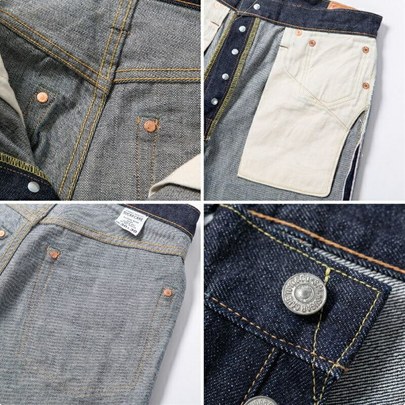 SUGAR CANE シュガーケーン 14.25oz. DENIM 2021 MODEL SLIM TAPERED スリム 定番 デニムパンツ SC42021A