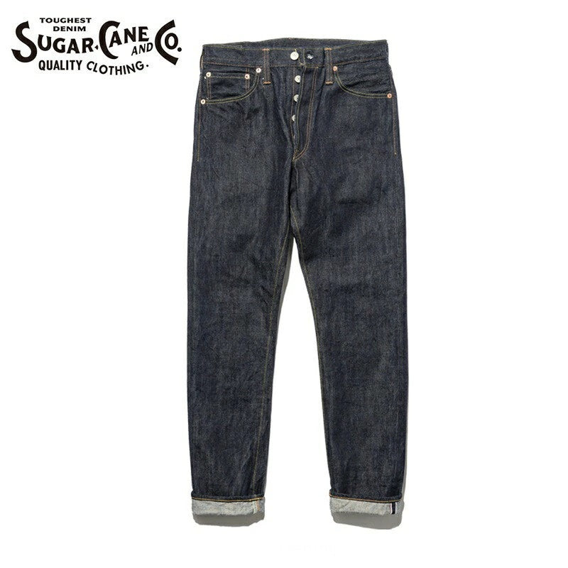 SUGAR CANE シュガーケーン 14.25oz. DENIM 2021 MODEL SLIM TAPERED スリム 定番 デニムパンツ SC42021A