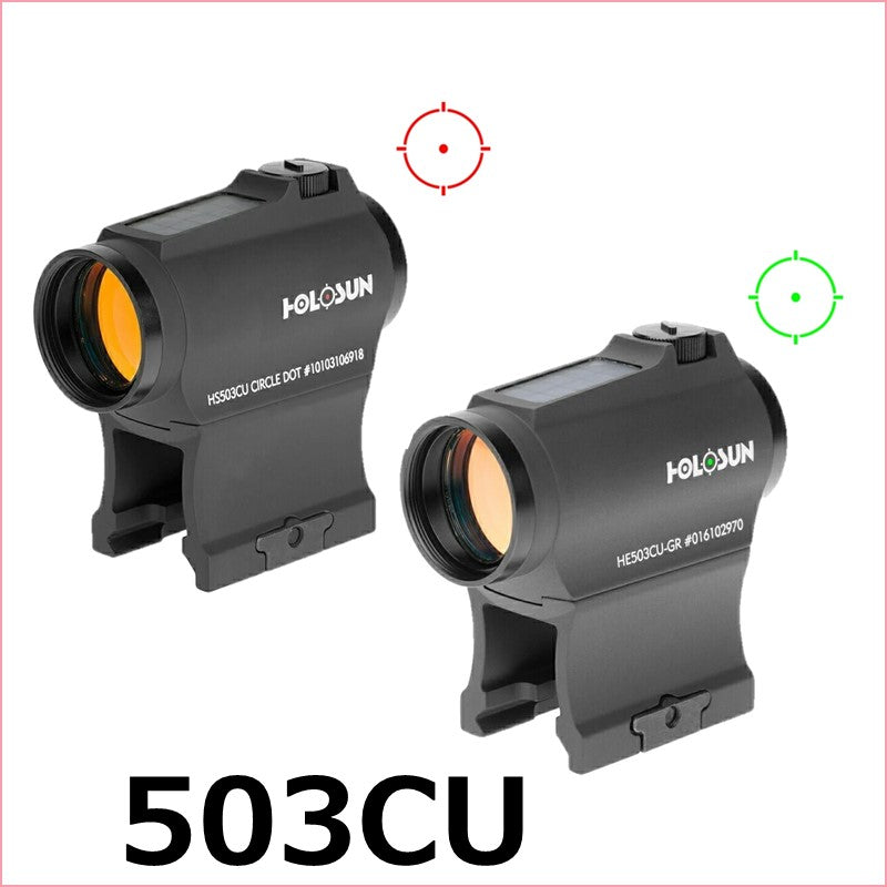 HOLOSUN 503CU マイクロ サークルドットサイト ソーラーモデル