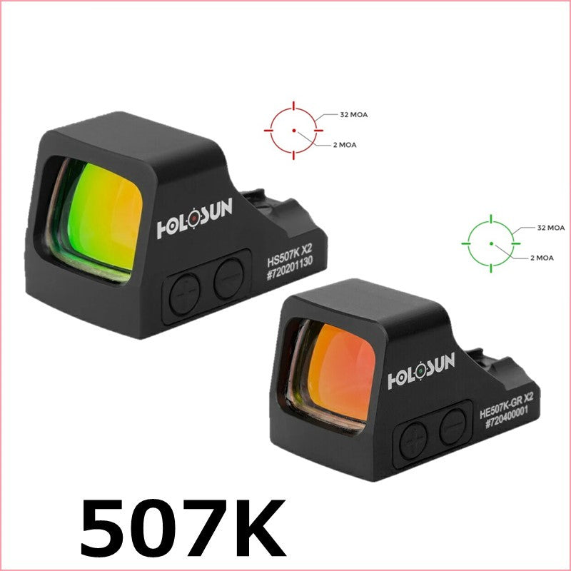 HOLOSUN 507K オープンリフレックス サークルドットサイト