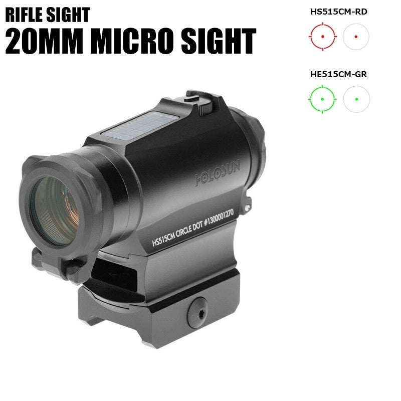 HOLOSUN 515CM マイクロ サークルドットサイト ソーラーモデル