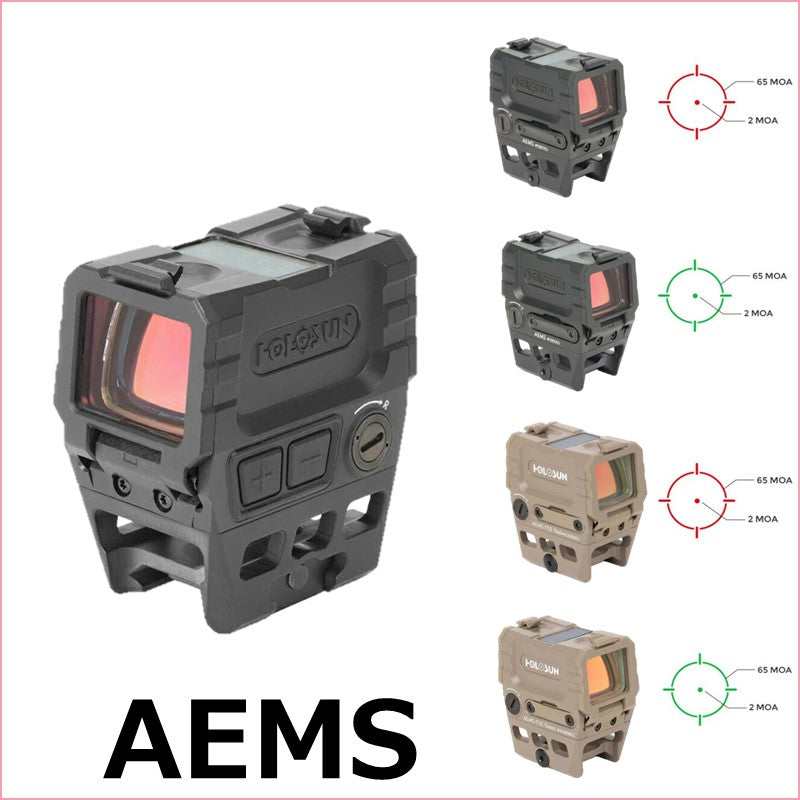 HOLOSUN AEMS オープンリフレックス サークルドットサイト