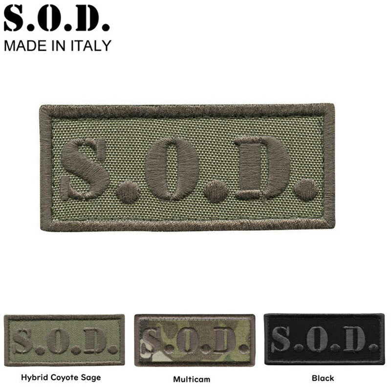 S.O.D. PATCH SOD パッチ
