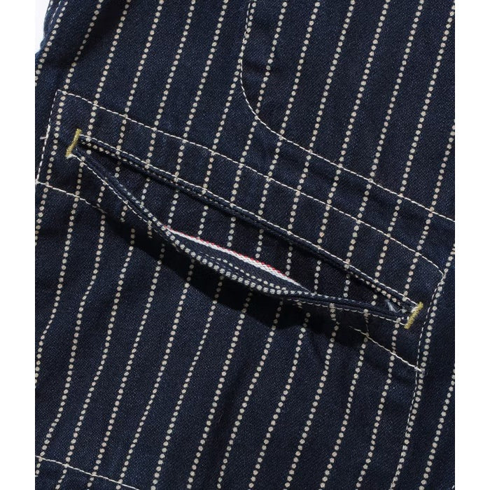 SUGAR CANE / シュガーケーン 9oz. ウォバッシュストライプワークベスト [SC12654]