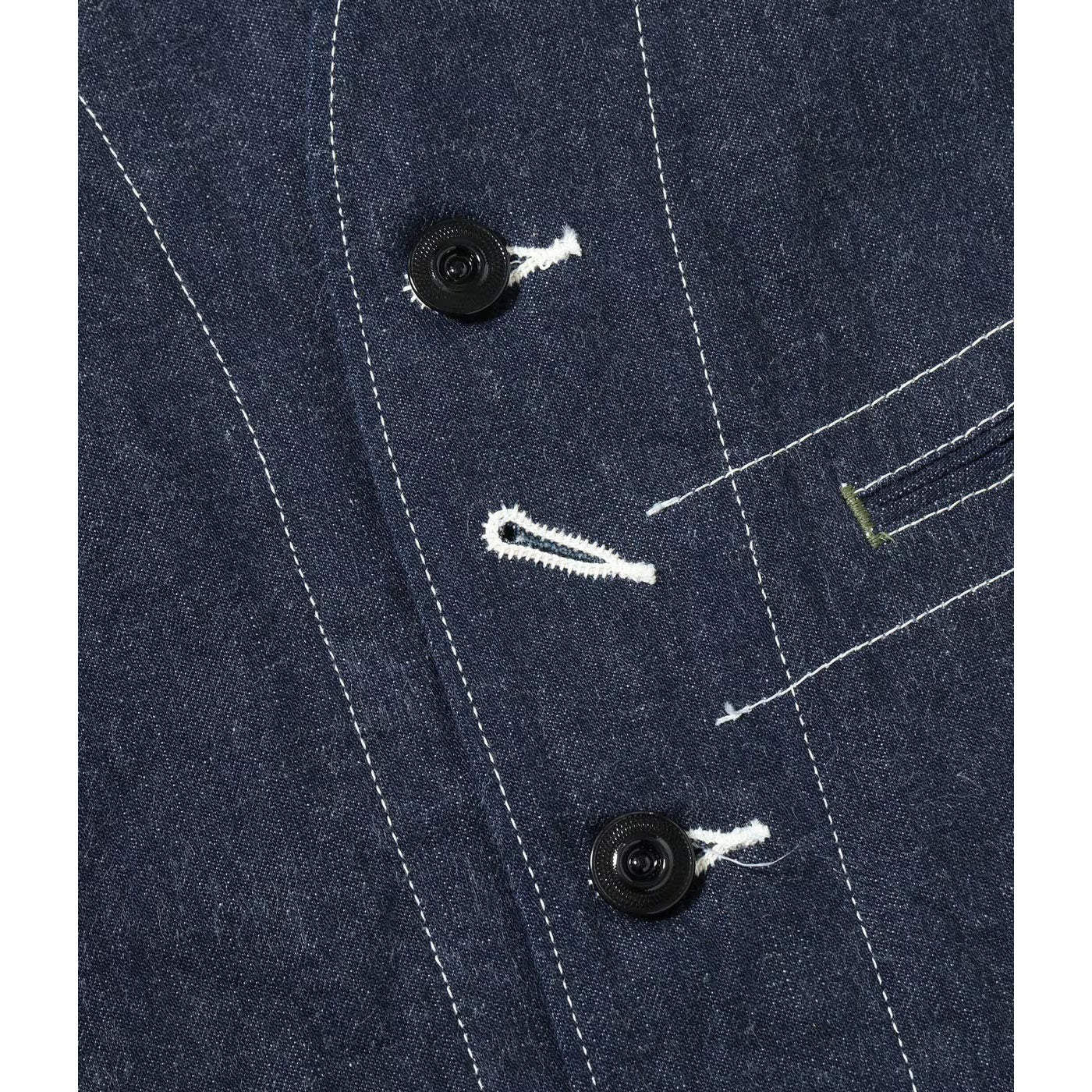 SUGAR CANE / シュガーケーン 11oz. ブルーデニムワークベスト [SC15702]