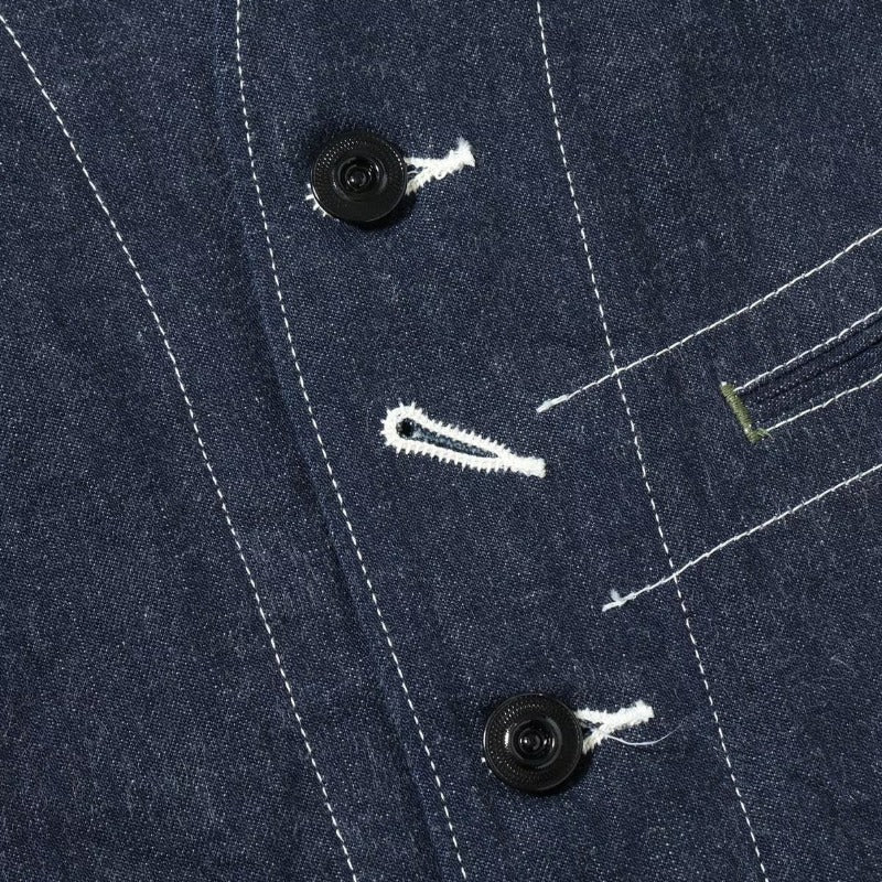 SUGAR CANE / シュガーケーン 11oz. ブルーデニムワークベスト [SC15702]
