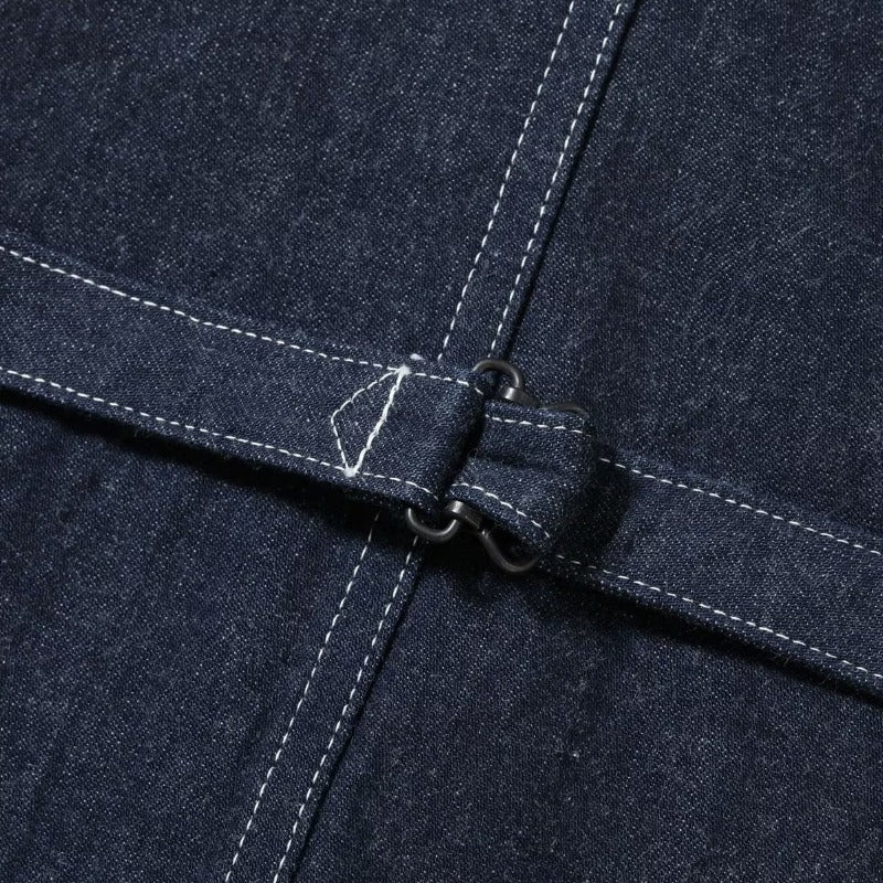 SUGAR CANE / シュガーケーン 11oz. ブルーデニムワークベスト [SC15702]