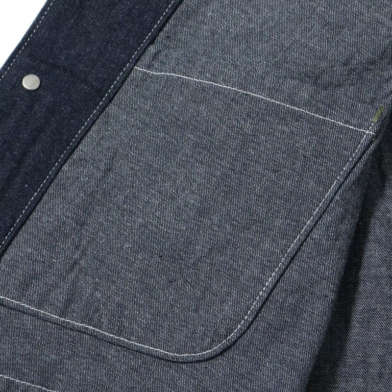 SUGAR CANE / シュガーケーン 11oz. ブルーデニムワークベスト [SC15702]