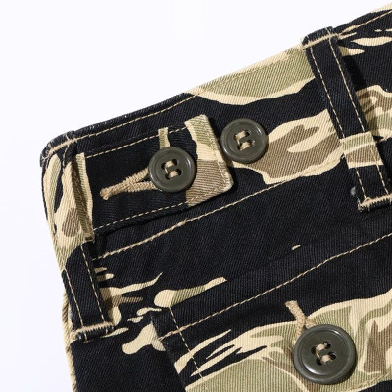 BUZZ RICKSON'S / バズリクソンズ ストライプ トラウザース ショートレングス パンツ [BR42502]