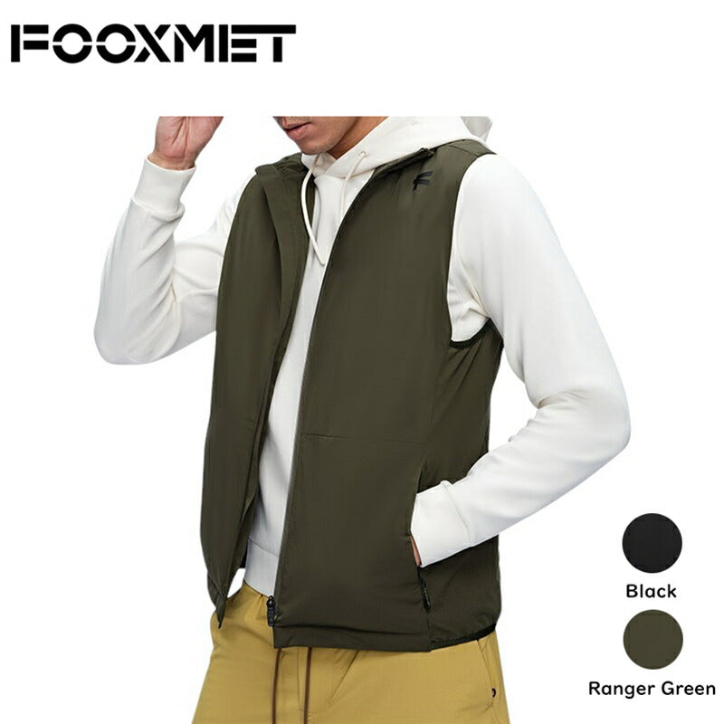 FOOXMET / フォックスメット 知能温度調整システム搭載 メンズ ハイカラー ヒーター ベスト [FM123C50114]