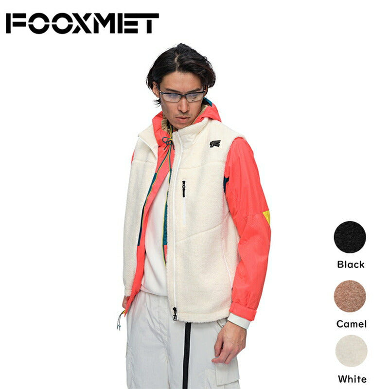 FOOXMET / フォックスメット 知能温度調整システム搭載 メンズ ラムウール ヒーター ベスト [FM123C10106]