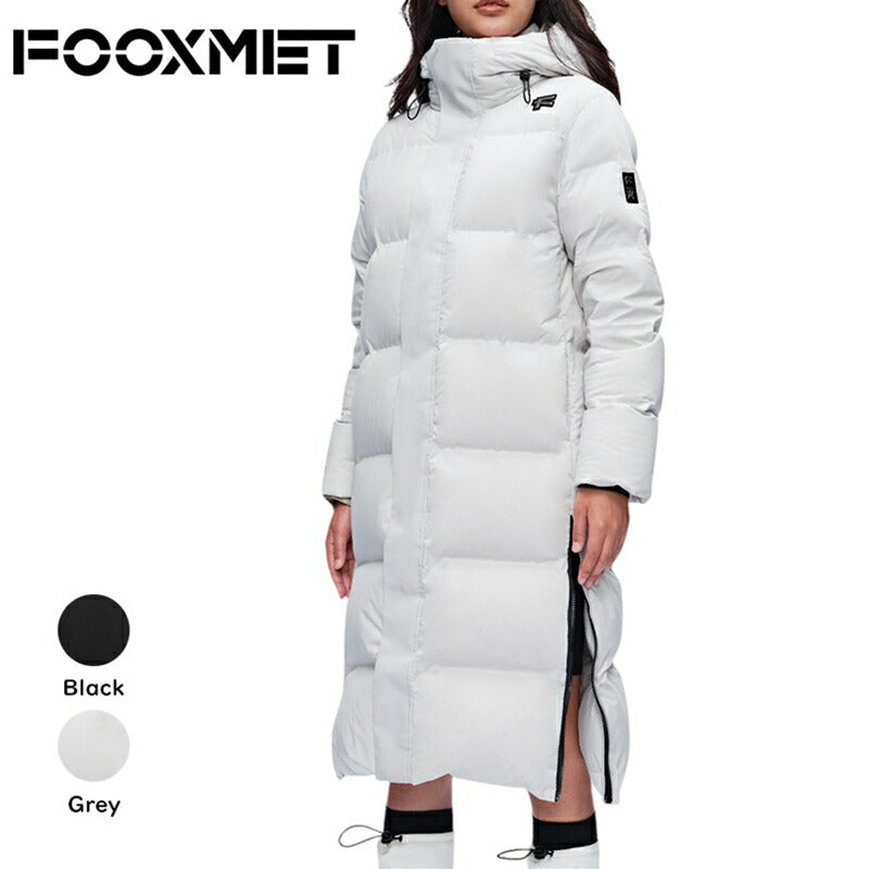 FOOXMET / フォックスメット DRS認証 800+フィルパワー 95グースダウン使用 防風 防雨 ダウン コート [FM523D54123]