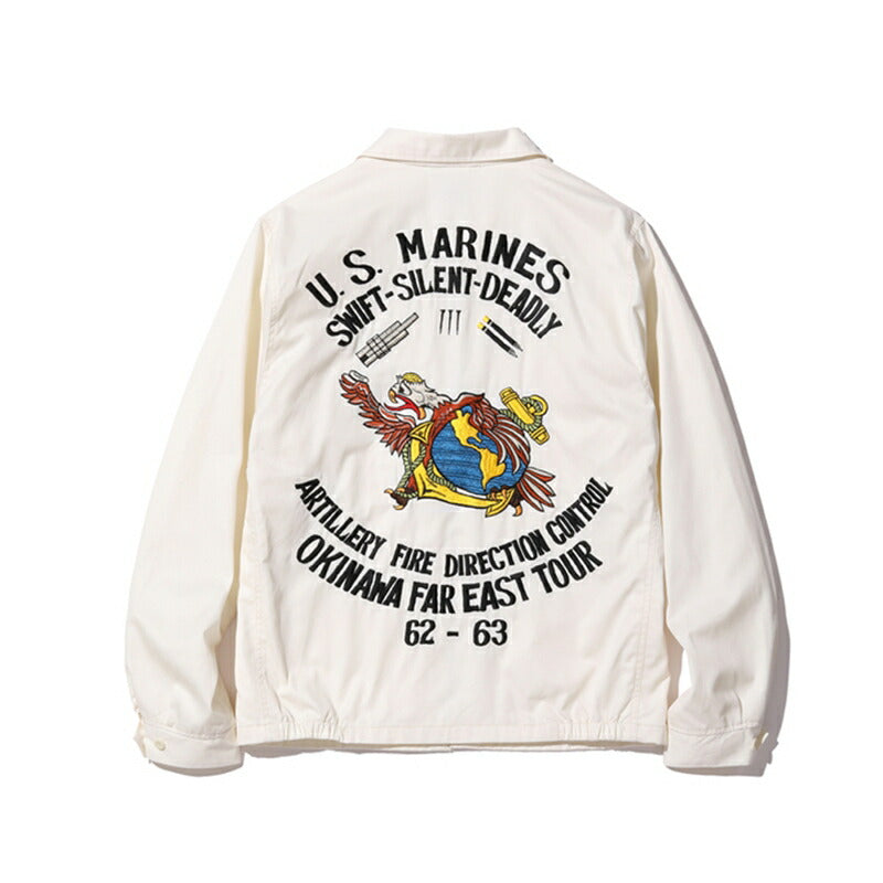 BUZZ RICKSON'S / バズリクソンズ TOUR JACKET U.S. MARINES FAR EAST TOUR ツアー ジャケット Black 38  [BR15311]