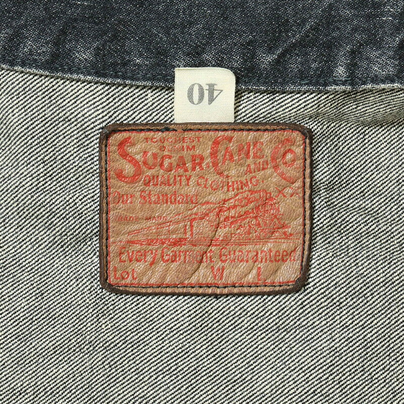 SUGAR CANE / シュガーケーン 14.25oz. 1953 MODEL ブラック デニム ジャケット Black 36(S)  [SC15650]