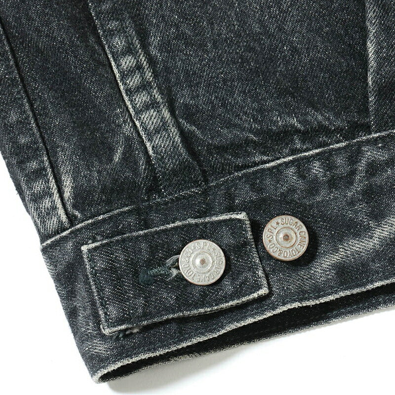 SUGAR CANE / シュガーケーン 14.25oz. 1953 MODEL ブラック デニム ジャケット Black 36(S)  [SC15650]