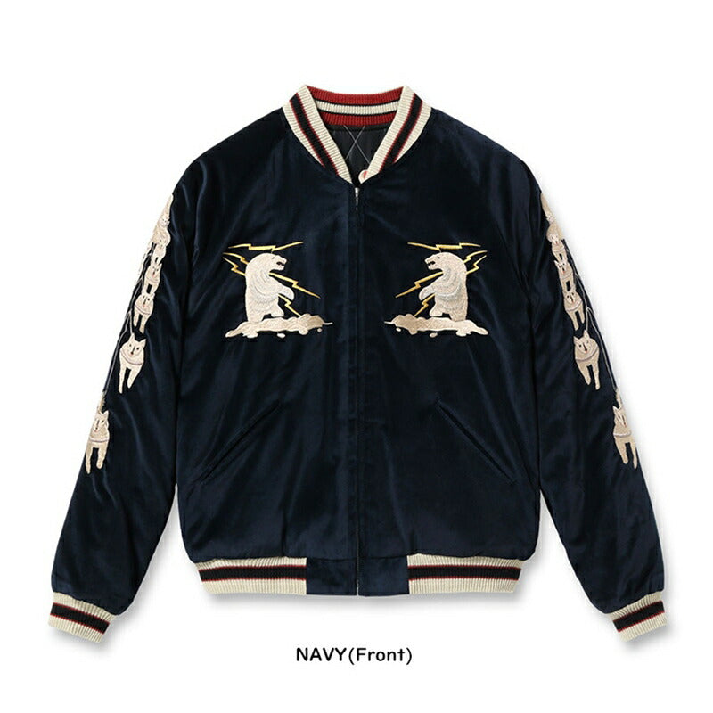 TAILOR TOYO / テーラー東洋 Late 1950s Style Velveteen スーベニア ジャケット Black M [TT15544]