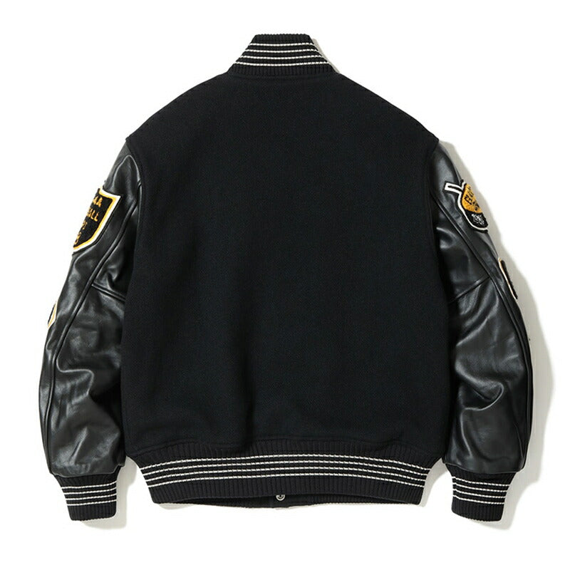 WHITESVILLE / ホワイツビル 30oz. WOOL MELTON アワードジャケット “MAVERICKS” Black 38(M)[WV15605]