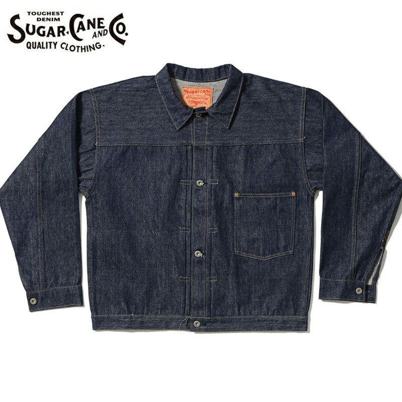 SUGAR CANE / シュガーケーン 14oz. S1945 MODEL ブルー デニム ブラウス [SC19010T]