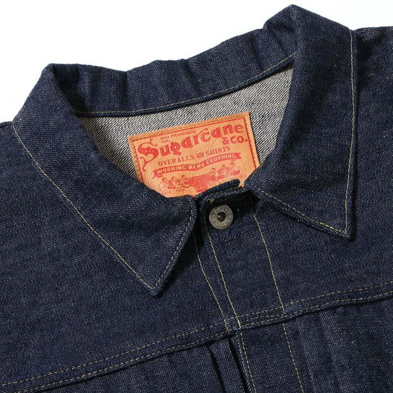 SUGAR CANE / シュガーケーン 14oz. S1945 MODEL ブルー デニム ブラウス [SC19010T]