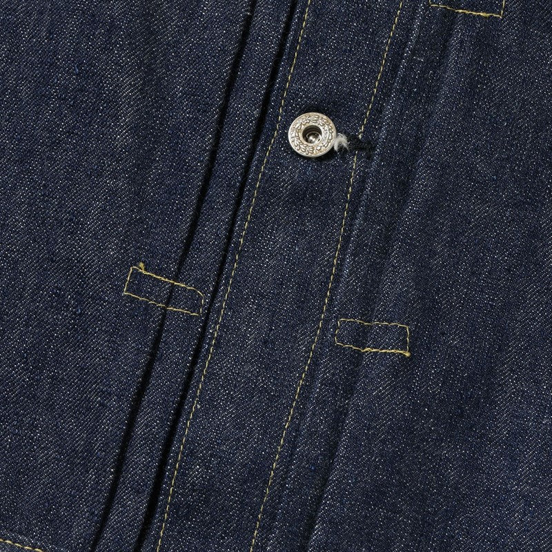 SUGAR CANE / シュガーケーン 14oz. S1945 MODEL ブルー デニム ブラウス [SC19010T]